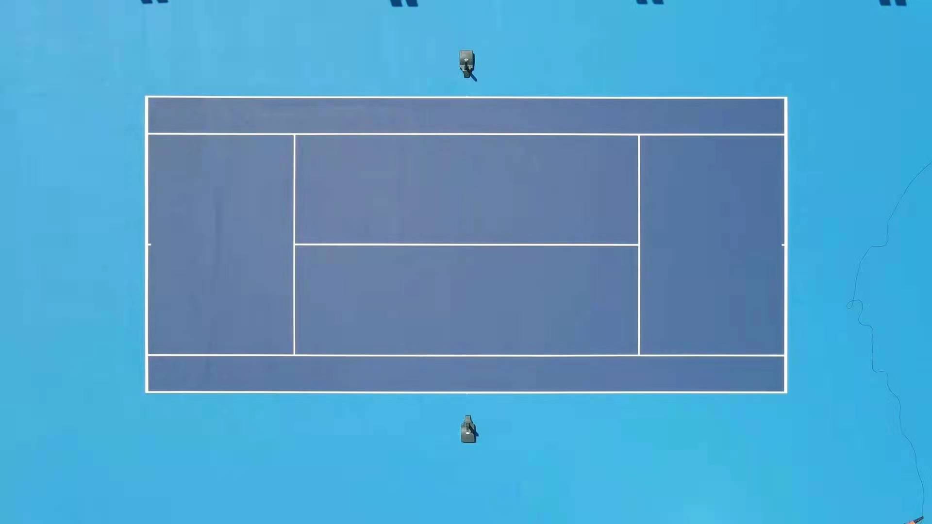 弹性丙烯酸网球场